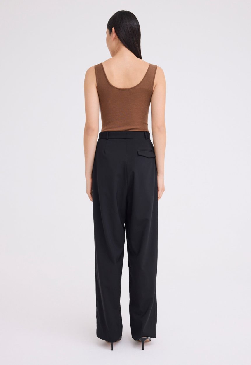 Jac + Jack Nisha Wool Pant - Black